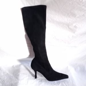 Stuart Weitzman Black Heeled Boots